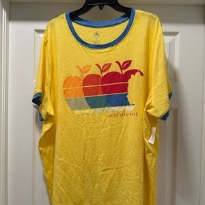 Disney Snow White Bite Apple Tee NWT